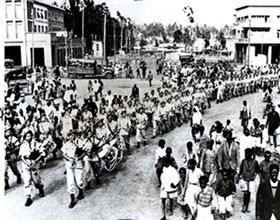 British troops enter Addis Ababa